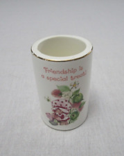 VINTAGE STRAWBERRY SHORTCAKE CANDLE HOLDER MADE IN JAPAN GUIL HOUSE 1980 3