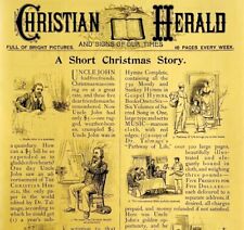 Christian Herald A Christmas Story 1894 Advertisement Victorian XL DWII11 picture