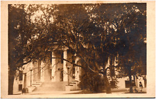 Florida State Capitol Building Entrance Tallahassee FL 1920s RPPC Postcard picture