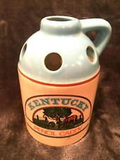 Vintage Kentucky Souvenir Porcelain Pencil Holder Caddy - 5.5