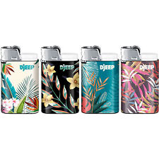 DJEEP Pocket Lighters, VIBRANT Collection, 4 Count Pack of Disposable Lighters picture