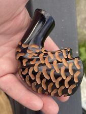 VINTAGE Erik Nording Freehand Sitter pipe Handmade in Denmark. RARE-DESIGN NICE picture