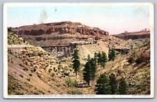 Postcard Johnson's Canyon Between Williams and Ash Fork AZ Fred Harvey picture