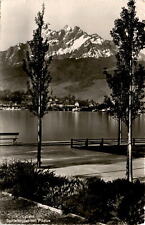 Luzern, Switzerland, Spittelerqual, Pilatus mountain, Mr. & Mrs. Postcard picture