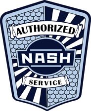 Nash Authorized Service Laser Cut Advertising Metal Sign  picture