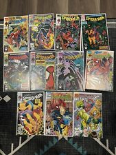 Lot of 11 MARVEL SPIDER-MAN Todd McFarlane 1990 Comics #6-11, 14, 16-19 picture