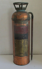 Vintage The Buffalo Copper & Brass  Fire ( empty) extinguisher picture