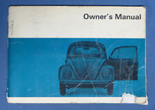 Original 1969 VW Volkswagen Beetle Bug Owners Manual GDC picture