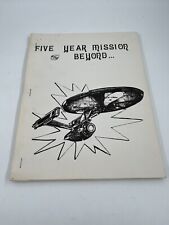 Star Trek Fanzine Five Year Mission And Beyond. GEN Vintage Zine Rare picture