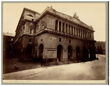 Italy, Naples, Teatro San Carlo Vintage Print, Vintage Print, Print  picture