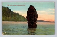 Pilot Rock OR-Oregon, Lower Columbia River, Pilot Rock Souvenir Vintage Postcard picture