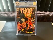 THOR # 165 CGC 4.5 1ST FULL APPEARANCE OF HIM/WARLOCK MARVEL COMICS 1969 picture