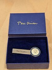 Bill Clinton Presidential Seal White House VIP Gift Tie Bar Diecast Seal picture