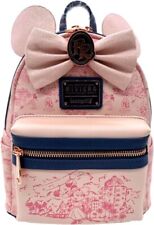 Disney Parks Riviera Resort Minnie Mini Pink Backpack Loungefly New with Tags picture