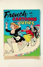 French Cartoons and Cuties Magazine #9 VG 1958 Low Grade picture