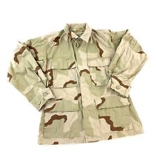 USGI 3 Color Desert Camouflage Shirt BDU Battle Dress Uniform Top MEDIUM SHORT picture