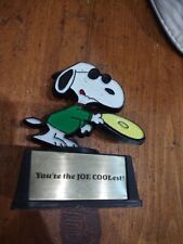 Vtg 1958 Snoopy Trophy Aviva Frisbee Disk Golf Joe Cool Peanuts United Feature picture