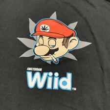 Old Clothes Super Mario Wiid T-Shirt L Size picture