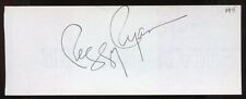 Peggy Ryan d2004 signed autograph 2x5 cut Actress Universal Pictures Musicals picture