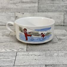 Campbell Kids Soup Bowls -- Winter Themed -- Figure Skating picture