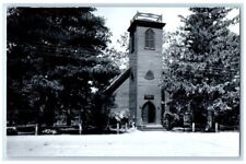 c1950's Little Brown Church In The Vale Nashua Iowa IA RPPC Photo Postcard picture
