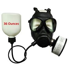 KYNG Gas Mask Respirator CBRN Face Mask w/NBC Sealed 40mm FILTER BOTTLE/HOSE picture