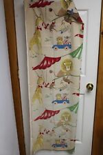 3 pc Lot Vintage Circus Animals Curtain Panels picture