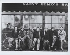 St. Elmo's Fire group pose of cast outside the bar 8x10 inch photo picture
