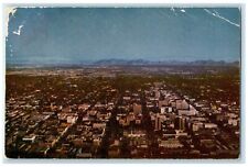 c1960 Aerial Modern City Agricultural Industrial Center Phoenix Arizona Postcard picture