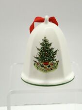 Pflatzgraff Ceramic Merry Christmas Bell Vintage 1989 Vintage 3.5”tall  No Box picture