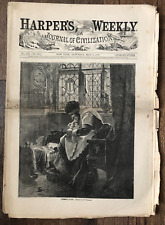 Harper's Weekly 5/9/1868 Sir Robert Napier, Conveying Silver, Dressing Baby picture