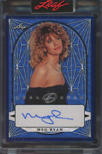 2023 Leaf Decadence Blue Meg Ryan 7/8 Auto Autograph picture