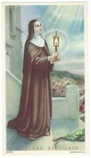 ITALIAN ANTIQUE St. Clare of Assisi picture