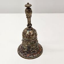 RARE Antique Old Florentine Bell by Gorham Co. Silverplated Bronze 015 Vintage picture