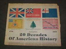 1976 JULY 4 THE SUNDAY BULLETIN (TAUNTON, MA) NEWSPAPER - BICENTENNIAL - NP 3206 picture