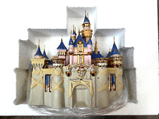 Disneyland 50th Anniversary Lenox Sleeping Beauty Castle Disney 24K Gold picture