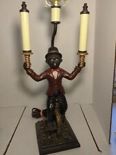 Monkey In Red Blazer Riding Unicycle Lamp picture