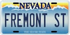 Fremont Street Las Vegas Nevada Aluminum License Plate picture