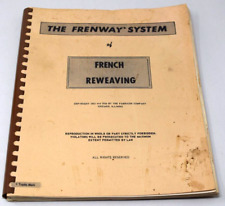 1954The Frenway System Of French Reweaving Fabricon CO Chicago Illinois Book picture
