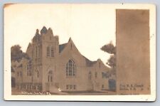 Postcard SD Groton First Methodist Episcopal ME Church RPPC SFPC Co Photo AE27 picture