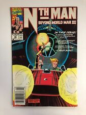 Nth Man: Beyond World War III #12 - Larry Hama - 1990 - Marvel Comics picture