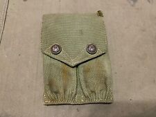 ORIGINAL WWI US ARMY M1910 EAGLE SNAP .45 PISTOL AMMO MAGAZINE POUCH picture