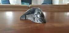 VTG STONE CARVING CANADIAN ESKIMO ART INUIT CANADA CARVED SEAL SOAPSTONE  picture