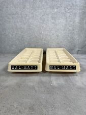 Vintage Walmart Ice Cube Trays Plastic Set Of 2 picture