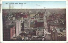 Denver Colorado Birdseye View of Downtown 1926 picture