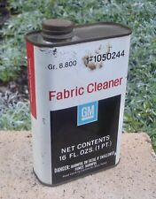 Vintage GM Fabric Cleaner Can 16 oz Empty, USA picture