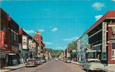 Automobiles Broadway Excelsior Springs Missouri 1950s Teich Mineral 10100 picture