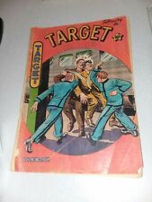 TARGET COMICS v.6 #10  1946 CADET TARGETEERS The CHAMELEON golden age superhero picture