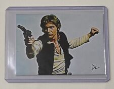 Han Solo Limited Edition Artist Signed Star Wars Trading Card 1/10 picture