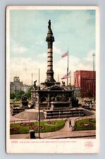 Cleveland OH-Ohio, Soldiers & Sailors Monument, c1908 Antique Vintage Postcard picture